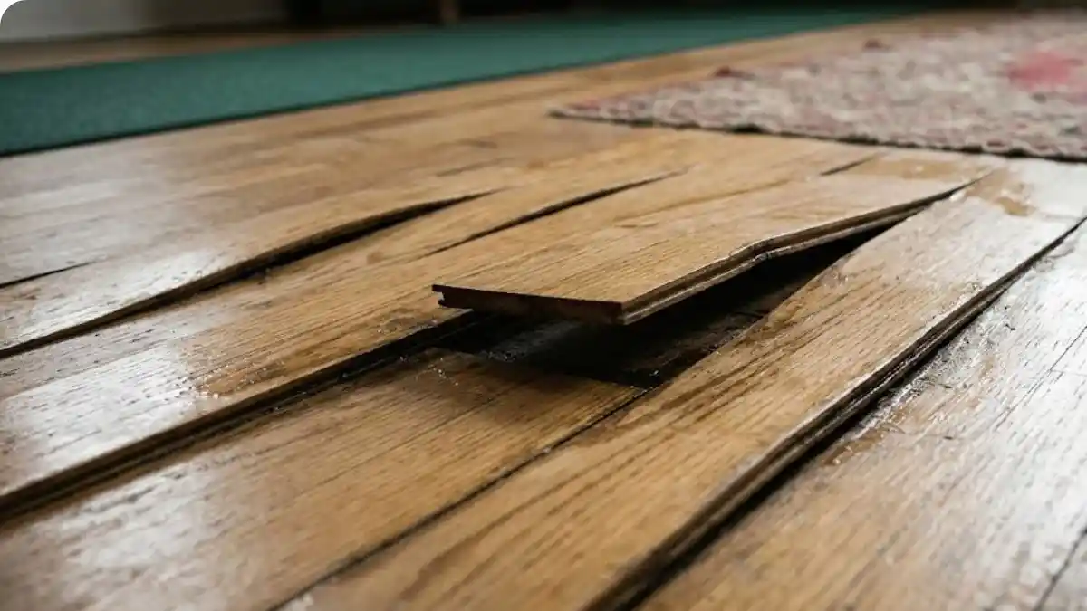 Hardwood Floors and Water Damage in Fairfax  -  Can They Be Saved