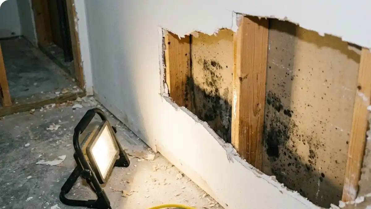 Mold After Water Damage in Burke Centre  -  Signs You Are Missing