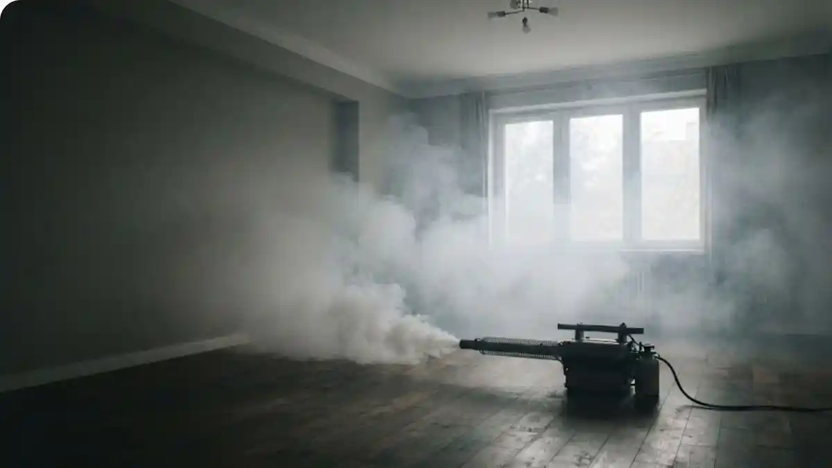 Smoke Odor Removal  -  Fairfax Water Damage Squad technician at work in Fairfax VA